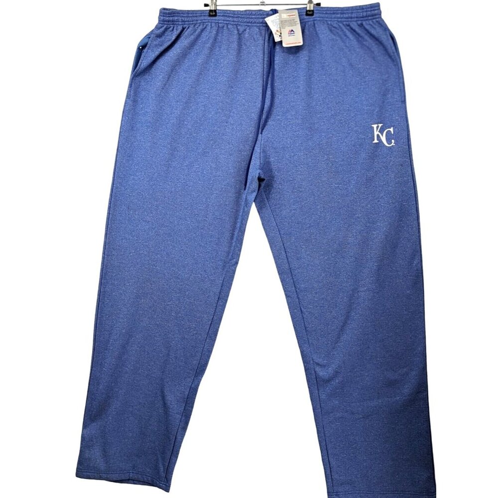 Men's Majestic Brand Jogging Pants Nwt Kansas City Royals MLB